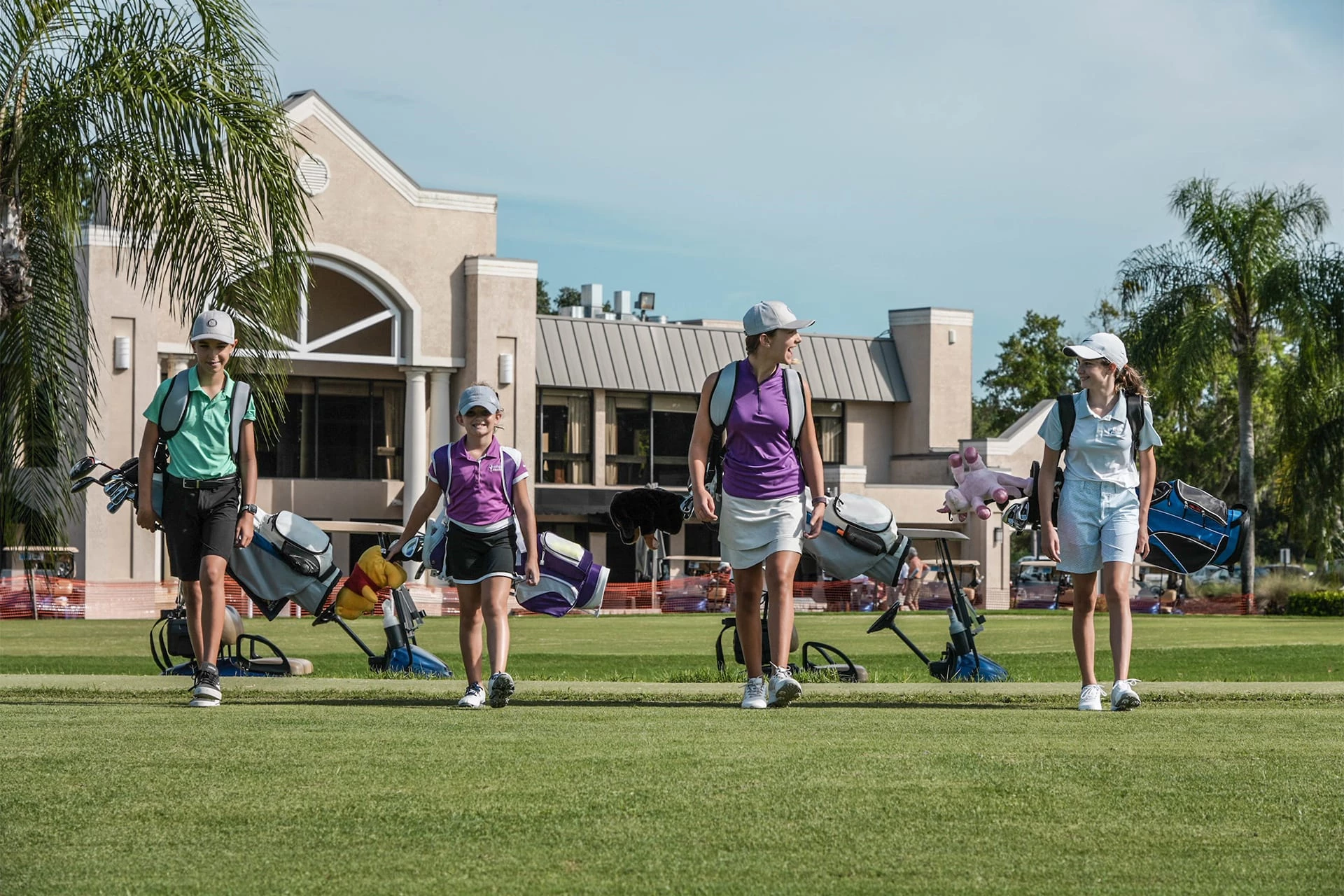 Junior golfers at Ardea Country Club