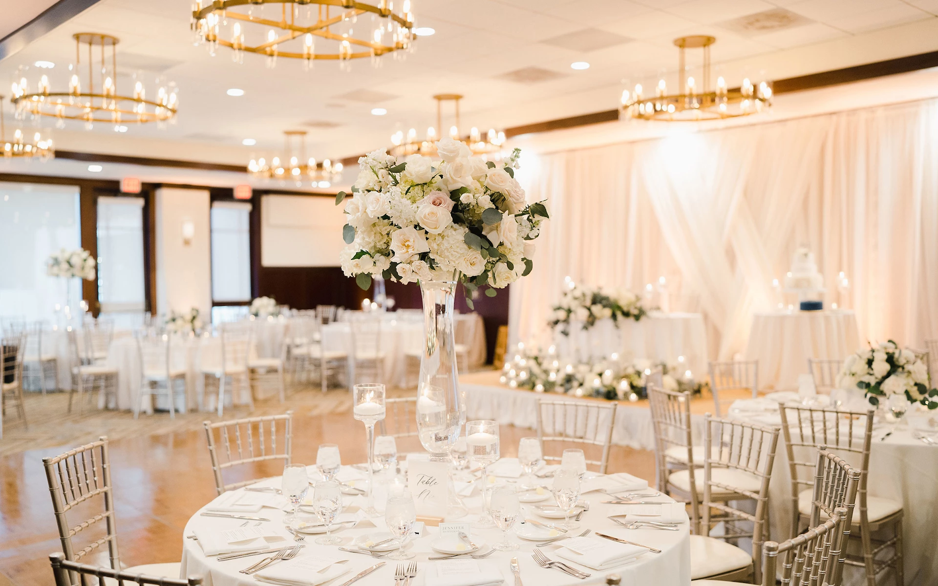 Book your next event with The Elegant Ballroom located in Elizabeth, N