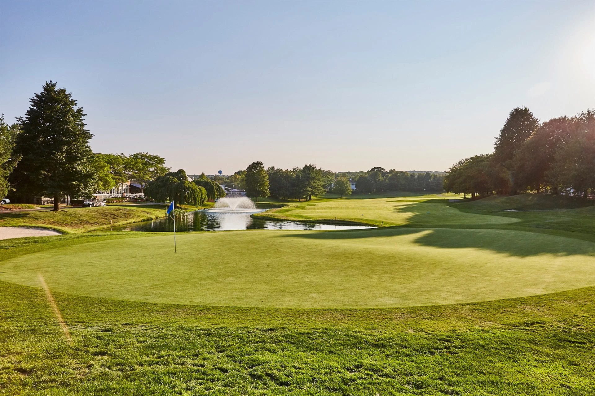 Hole 9 on the Golf Course at Hamlet Golf & Country Club