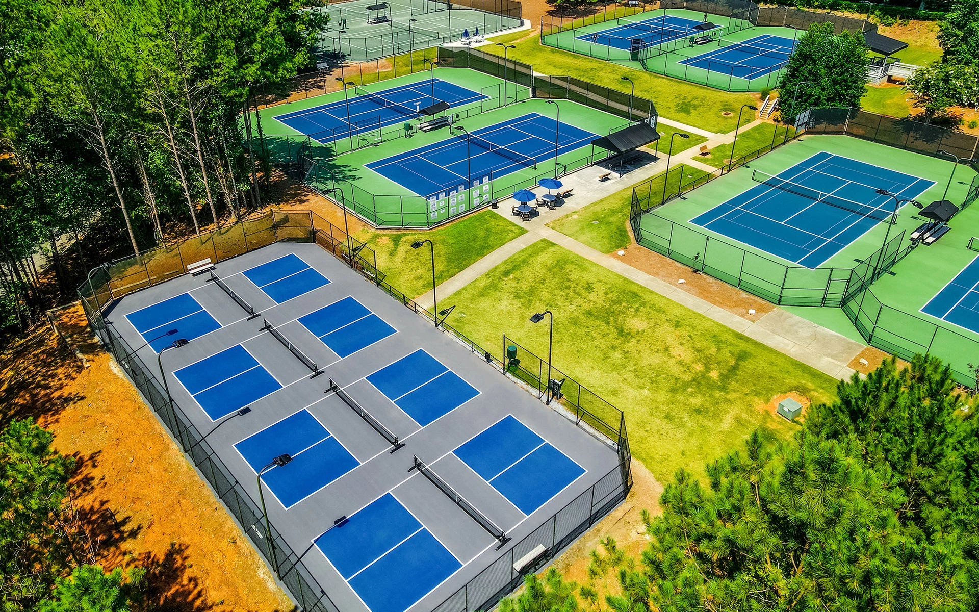 Tennis Courses in Milton, GA | White Columns Country Club