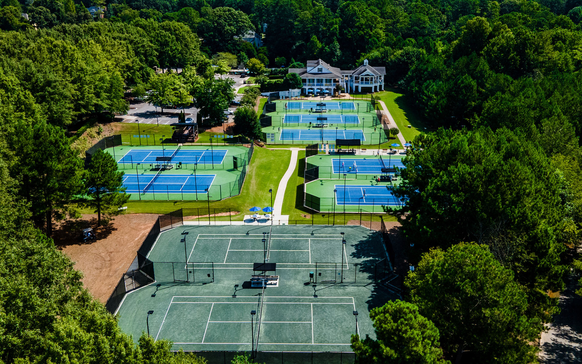 Tennis Courses in Milton GA White Columns Country Club